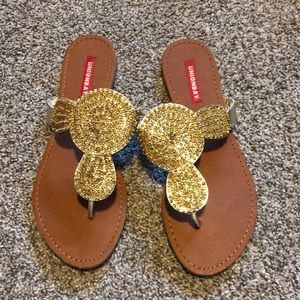 Beaded sandals
